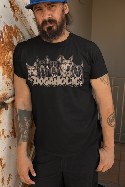 Dogaholic Premium Herren Shirt
