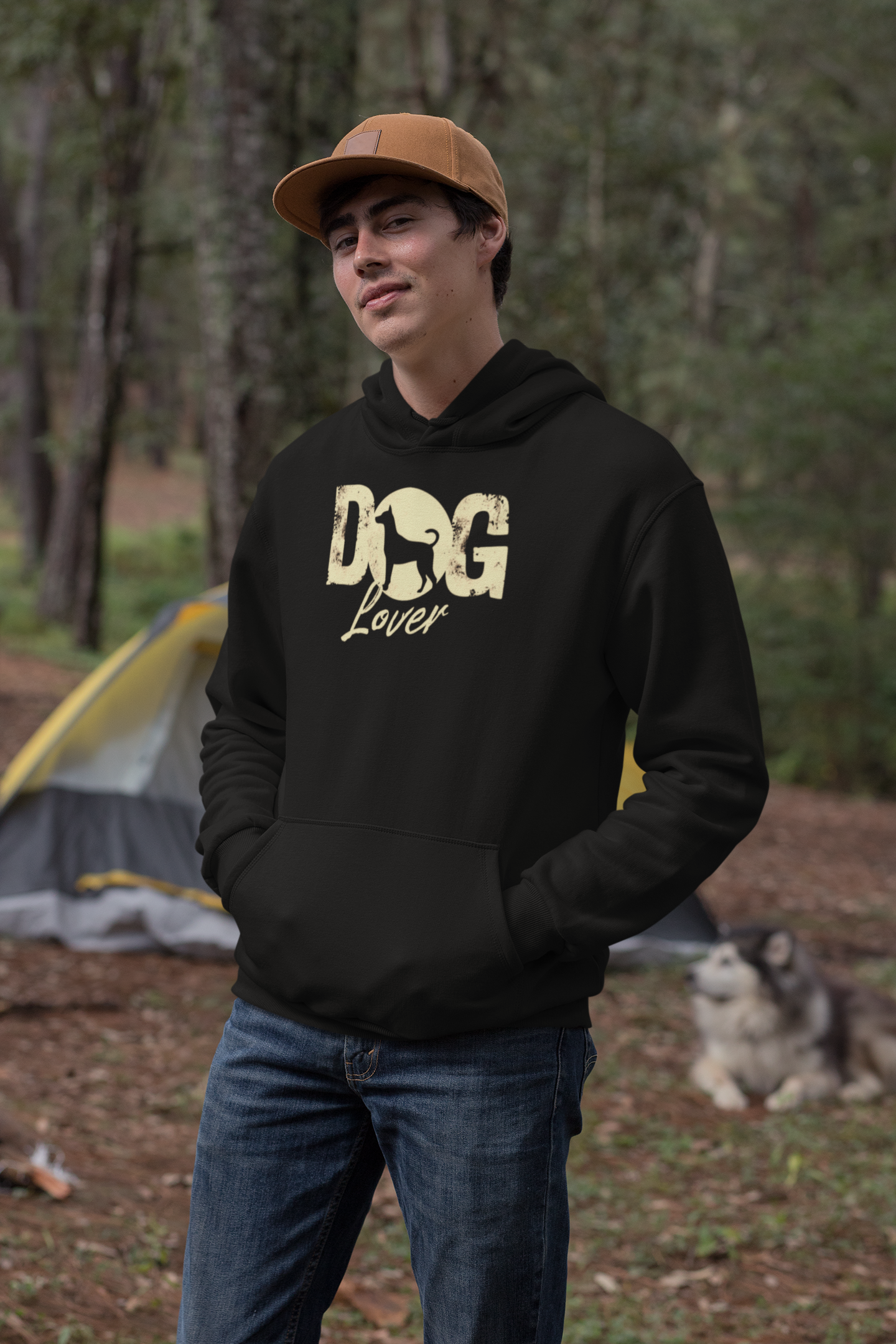 Premium Pfotenpoesie Hoodie Dog Lover