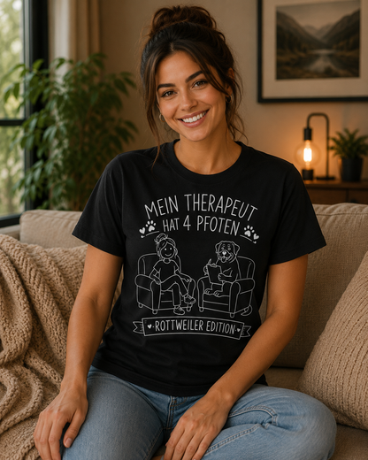 Mein Therapeut  Pitbull Edition Unisex Shirt