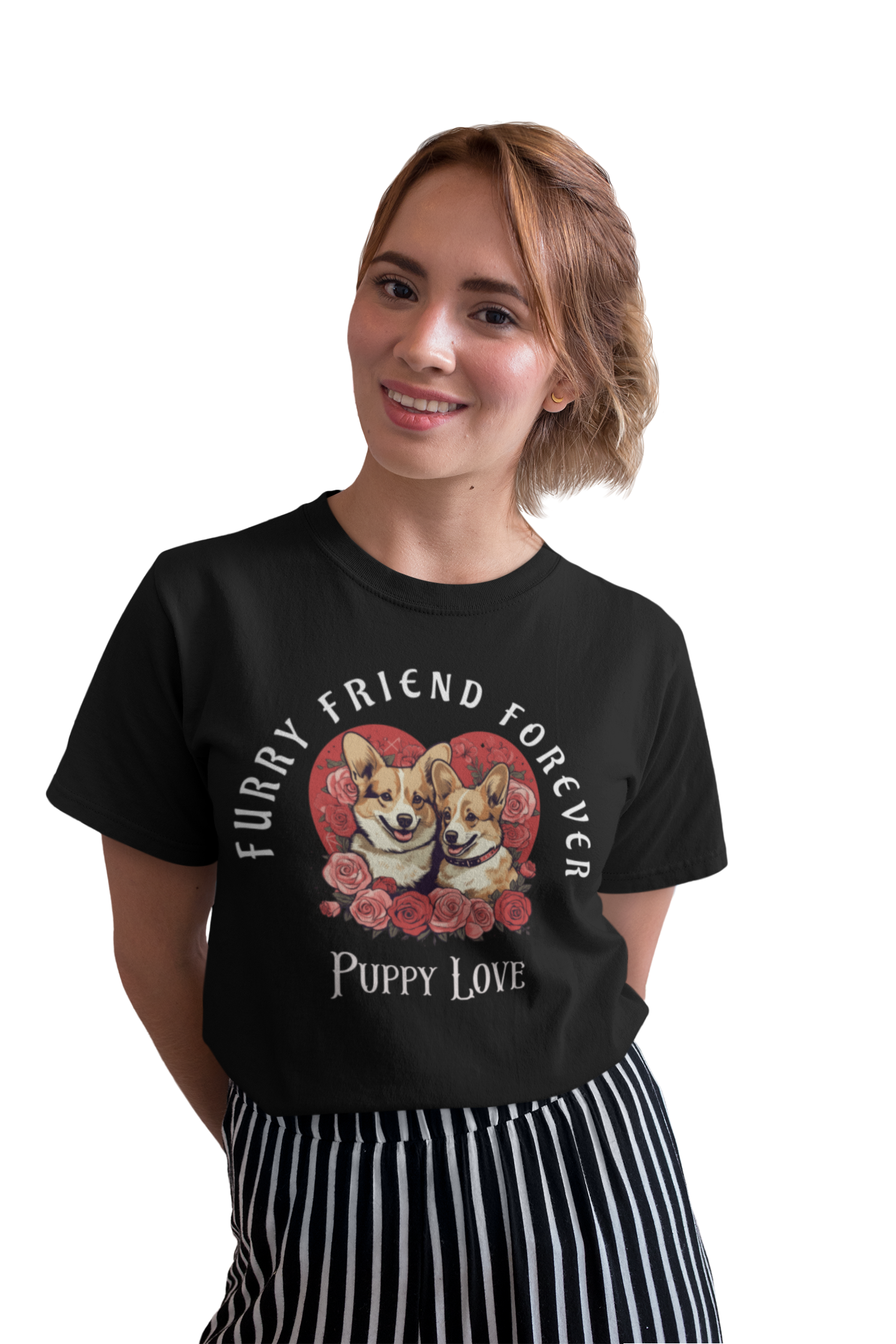 Premium Pfotenpoesie Shirt Puppy Love