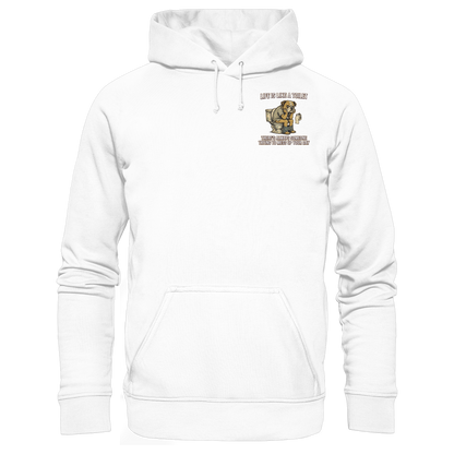 Life is Like a Toilet Premium Unisex Hoodie