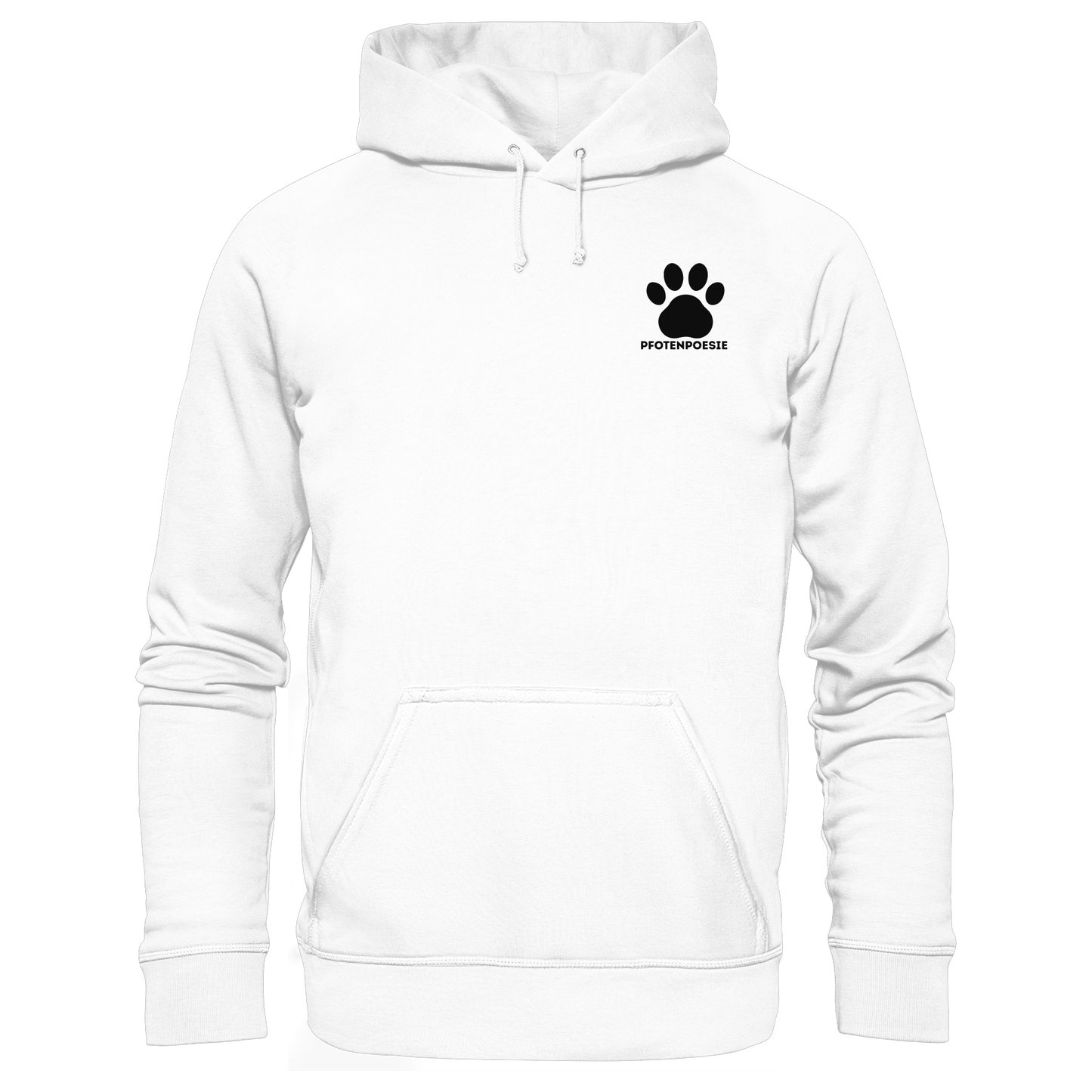 Premium Pfotenpoesie  Unisex Hoodie Ich Brauche Keine Therapie