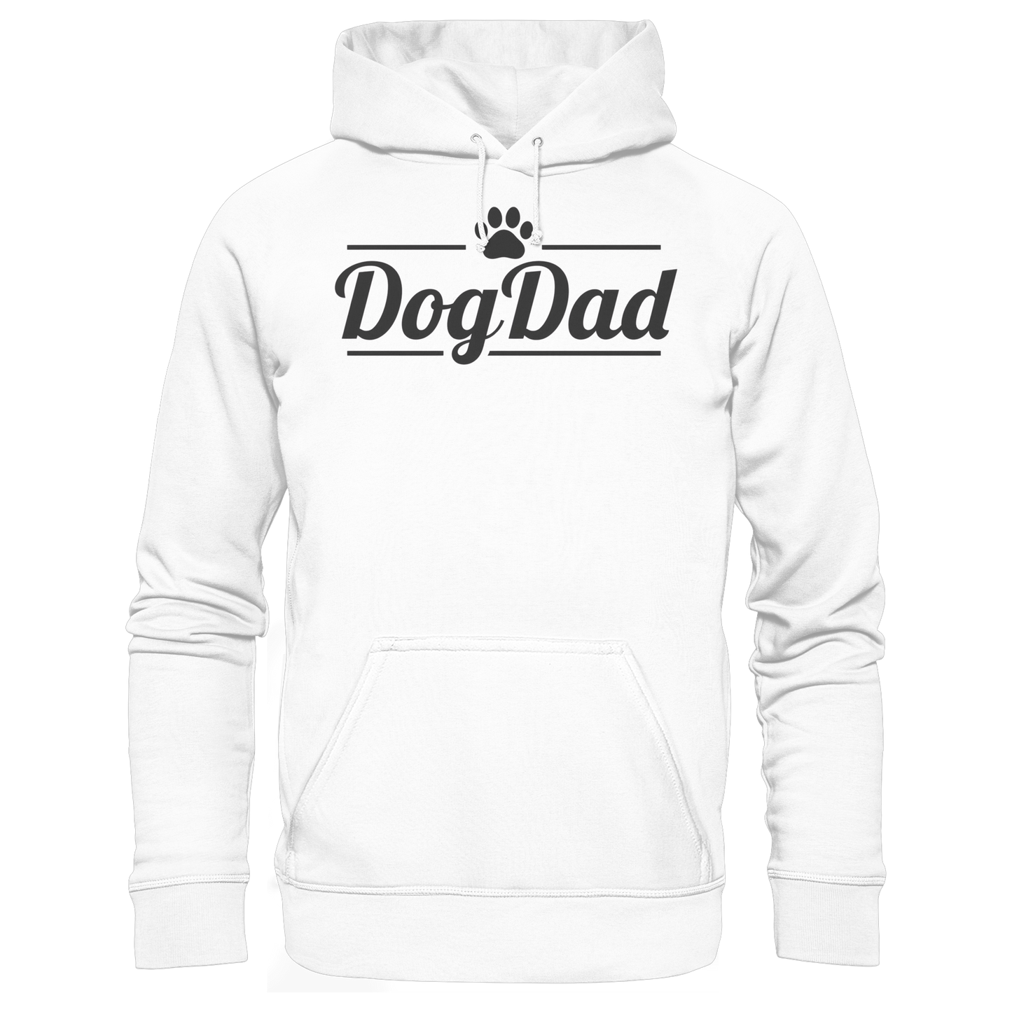 Premium Pfotenpoesie Hoodie Dog Dad