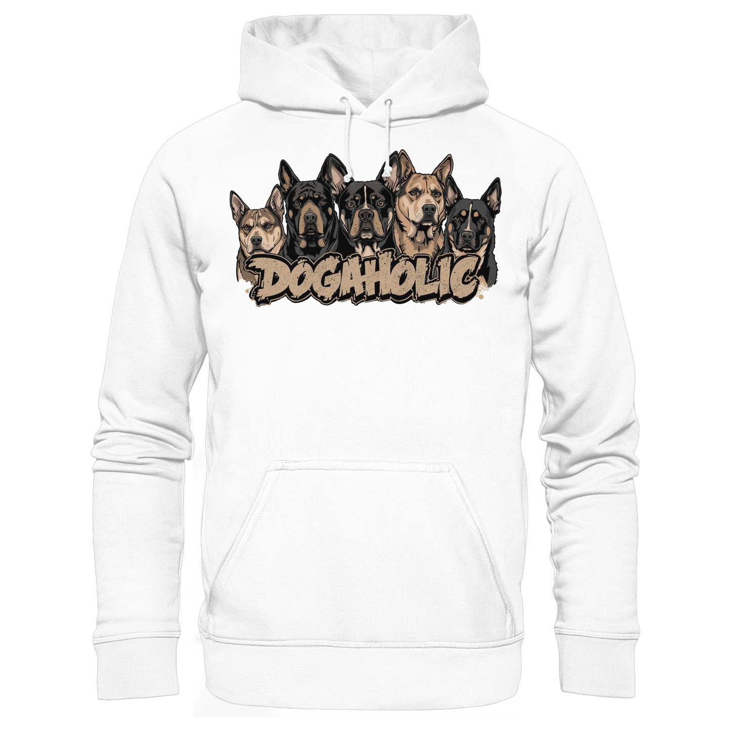 Premium Pfotenpoesie Hoodie Dogaholic