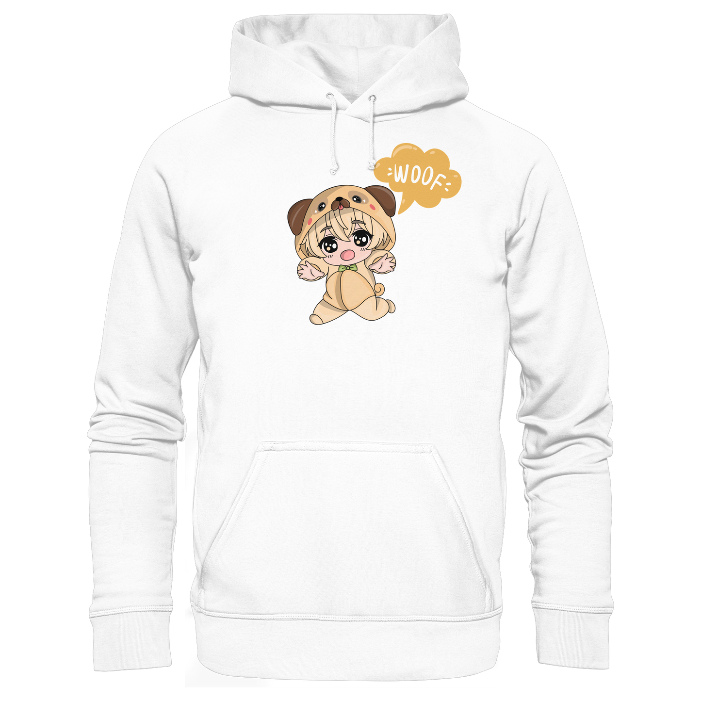 Premium Pfotenpoesie Hoodie WOOF