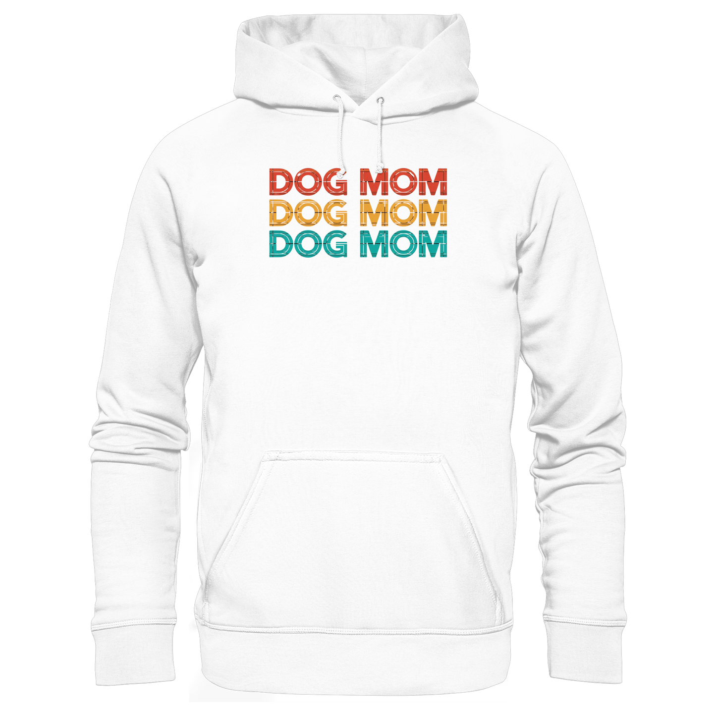 Premium Pfotenpoesie Hoodie Dog Mom
