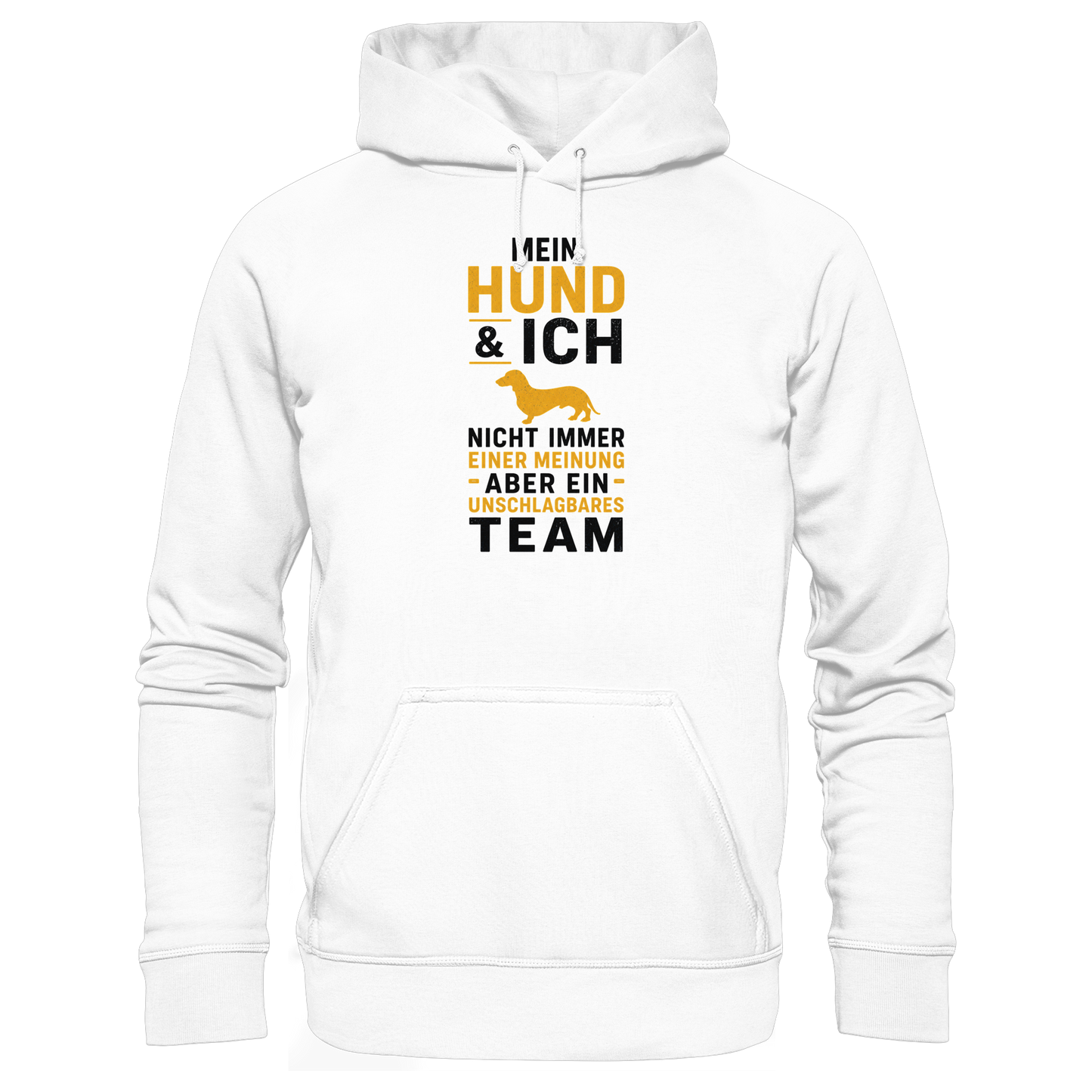 Mein Hund Und Ich Unisex Hoodie