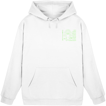 meditierender Hund Premium Unisex Hoodie