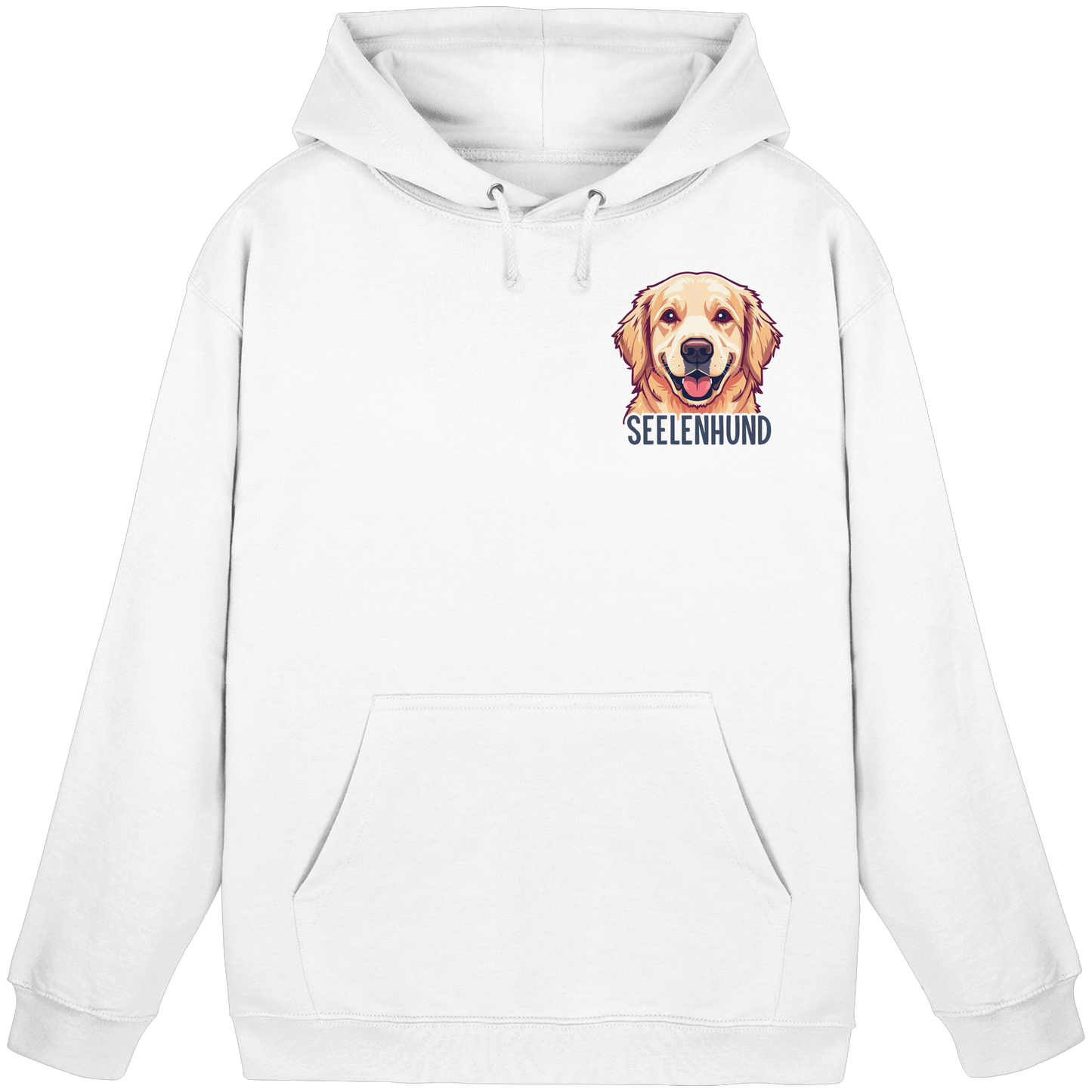 Premium Pfotenpoesie Hoodie Seelenhund