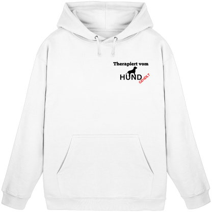 Therapiert vom Hund Premium Herren Hoodie