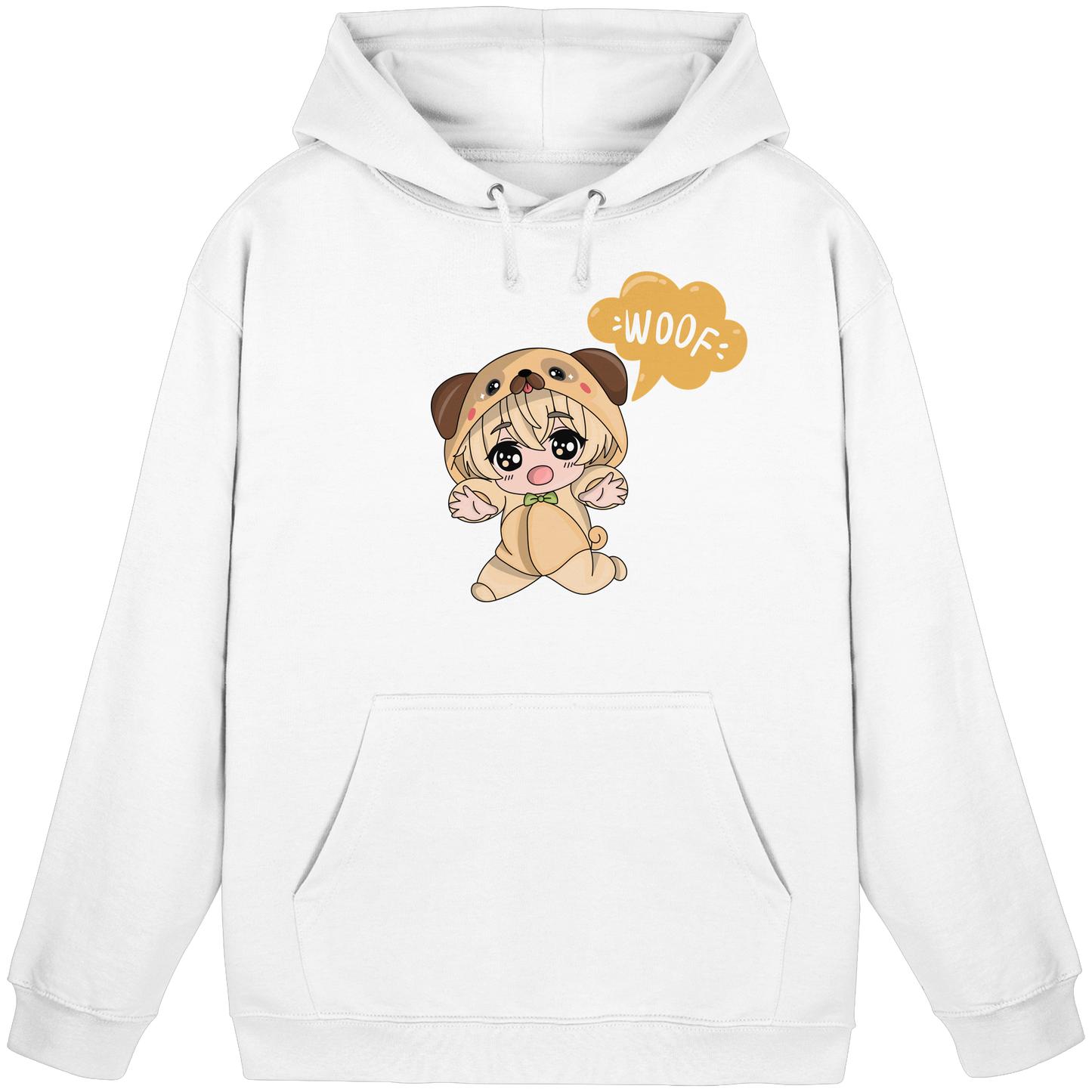 Premium Pfotenpoesie Hoodie WOOF