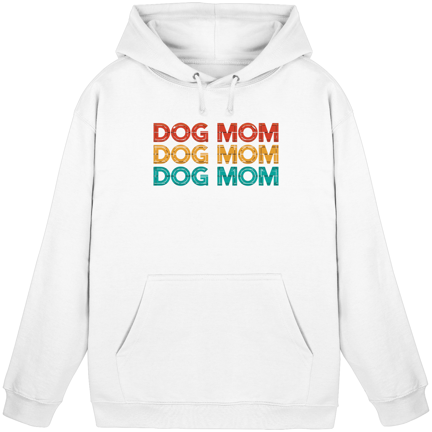 Premium Pfotenpoesie Hoodie Dog Mom