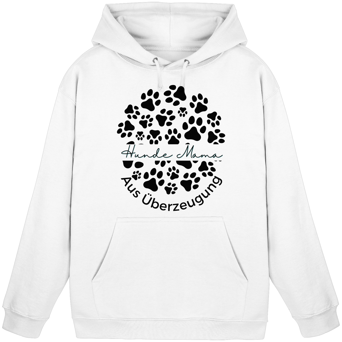 Premium Pfotenpoesie Hoodie Hunde Mama