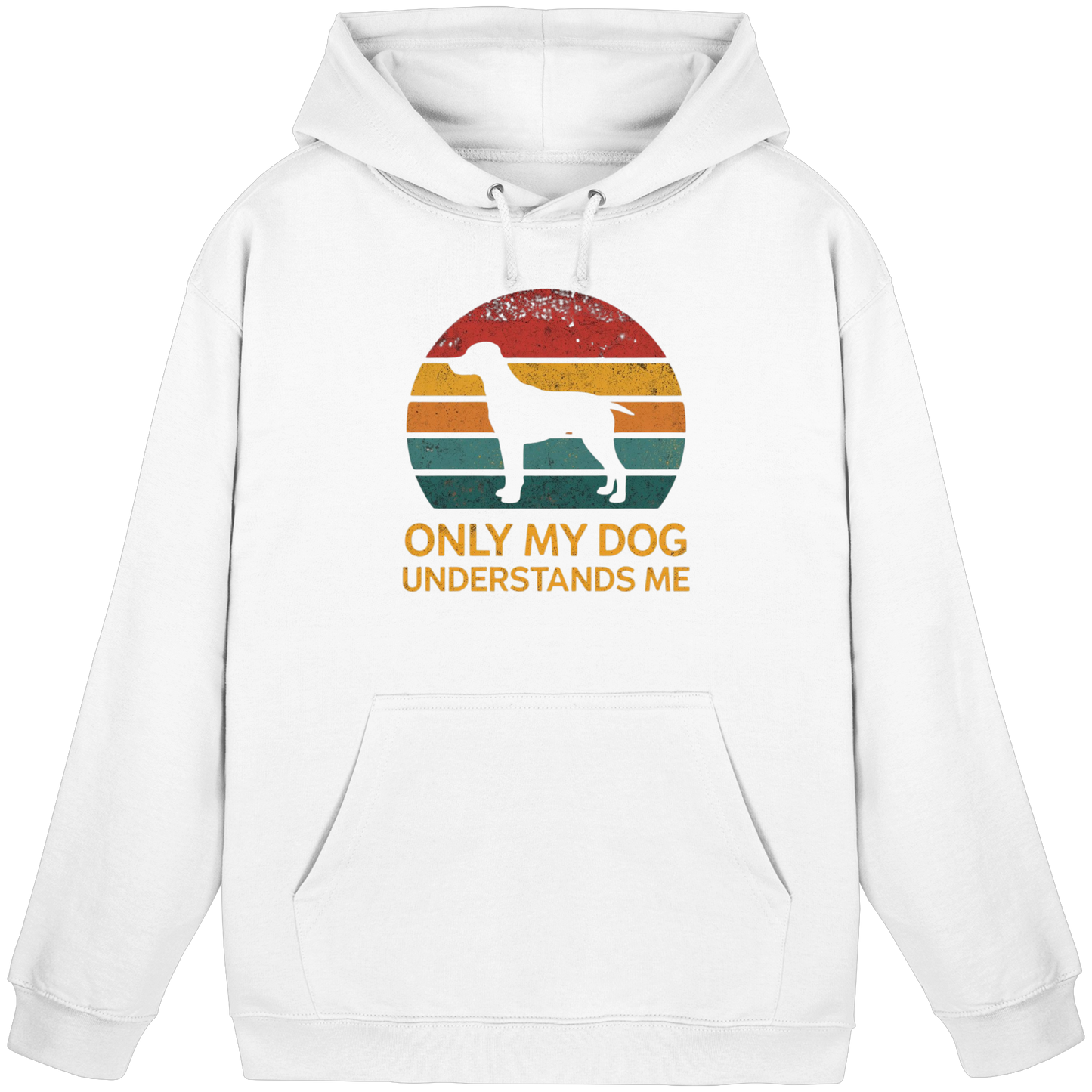 Premium Pfotenpoesie Hoodie Only My Dog Understands Me