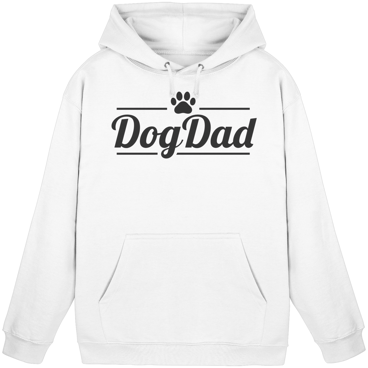 Premium Pfotenpoesie Hoodie Dog Dad