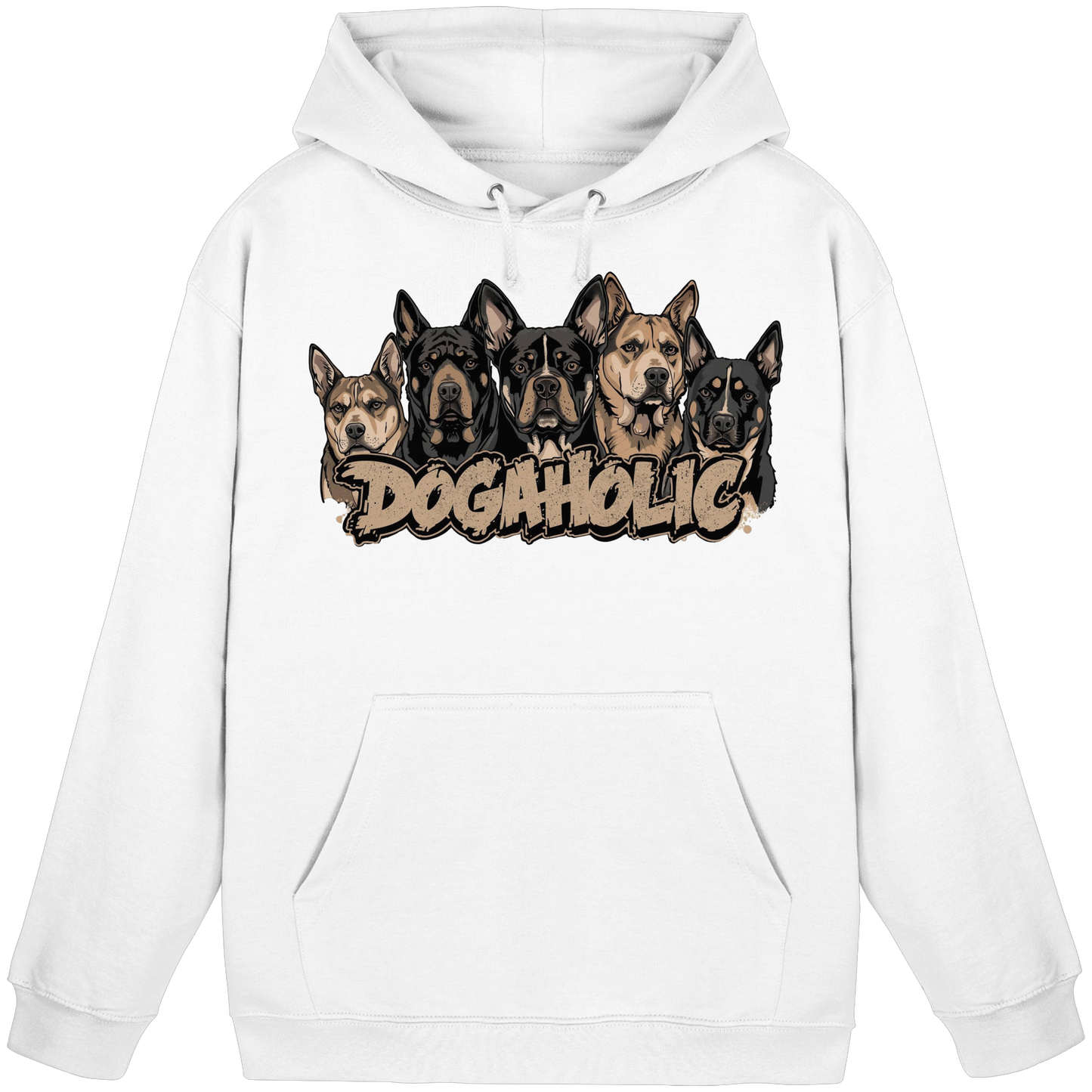 Premium Pfotenpoesie Hoodie Dogaholic