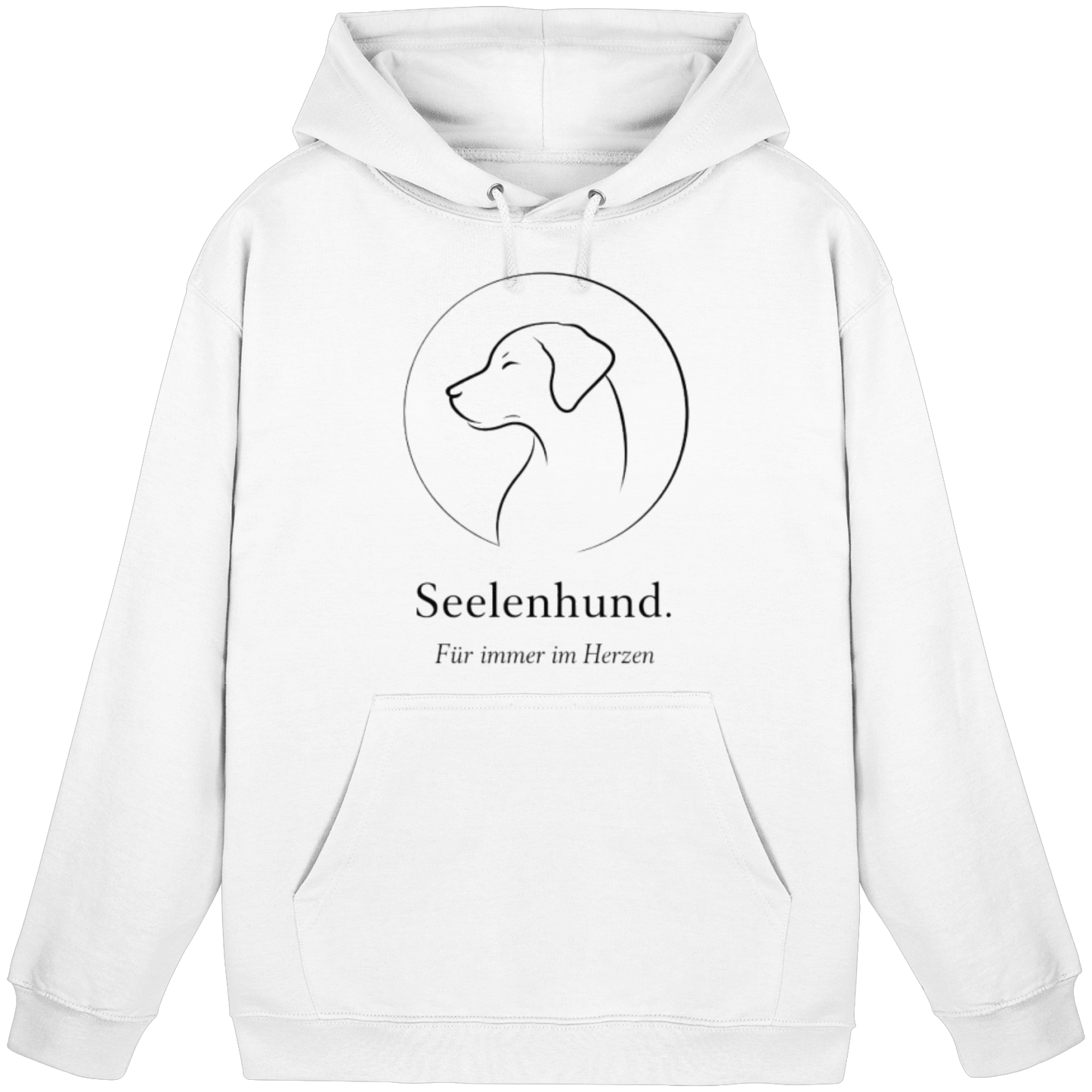 Premium Pfotenpoesie Hoodie Seelenhund  Für immer im Herzen