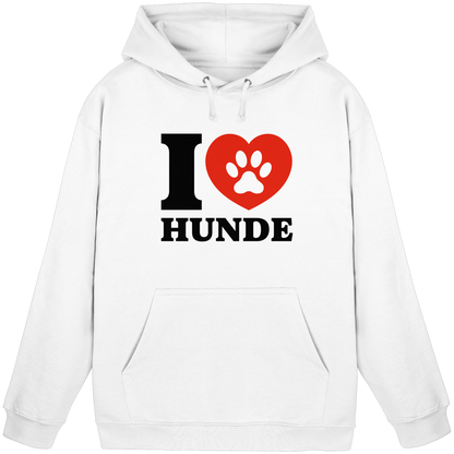 Ich Liebe Hunde Premium Unisex  Hoodie