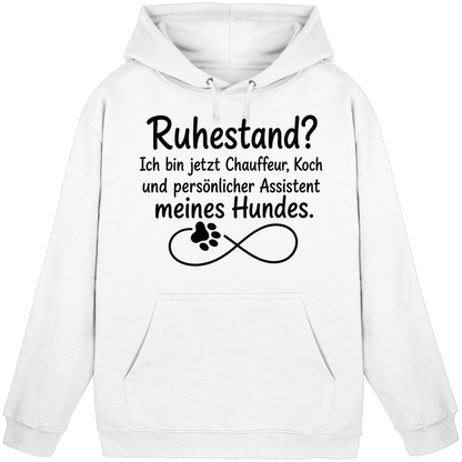 Früher Chef. Heute Leckerli-Beauftragter Unisex Hoodie