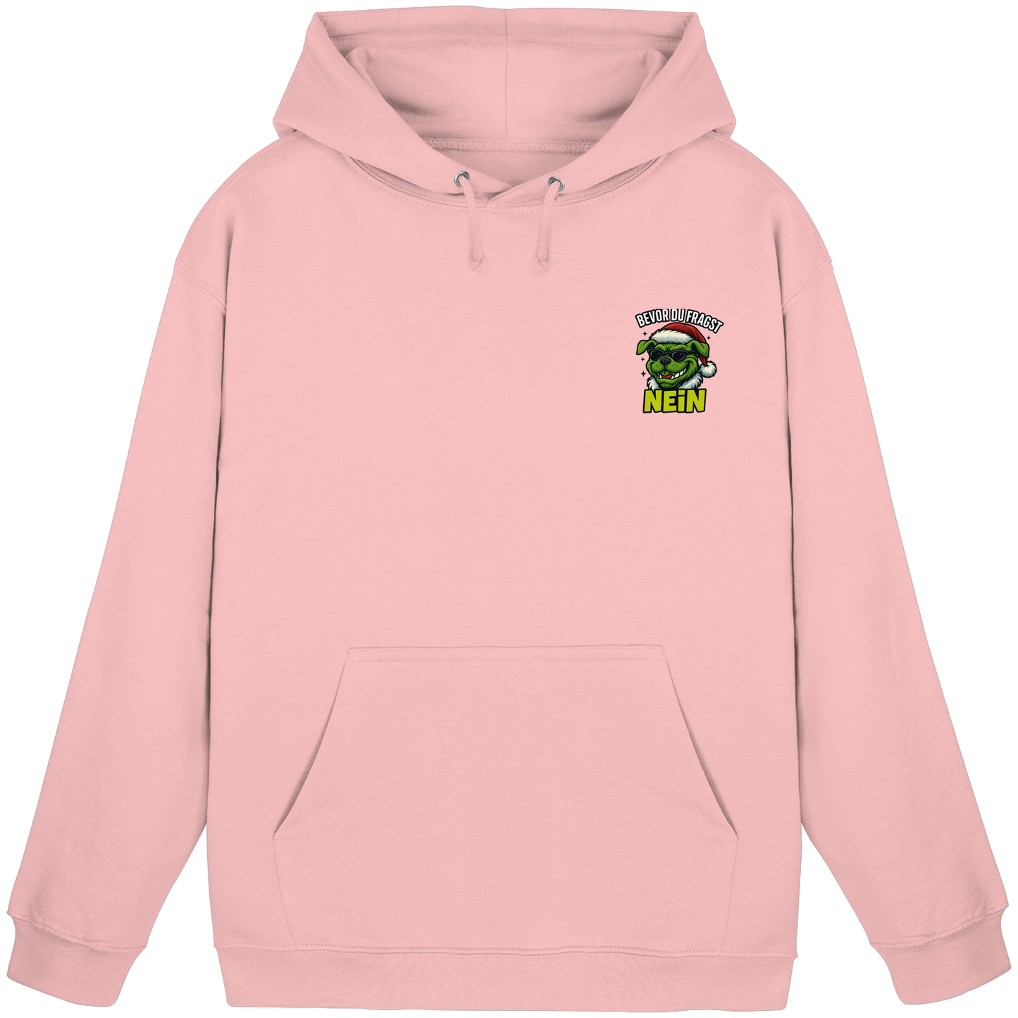 Premium Pfotenpoesie  Unisex Hoodie Bevor du fragst: Nein