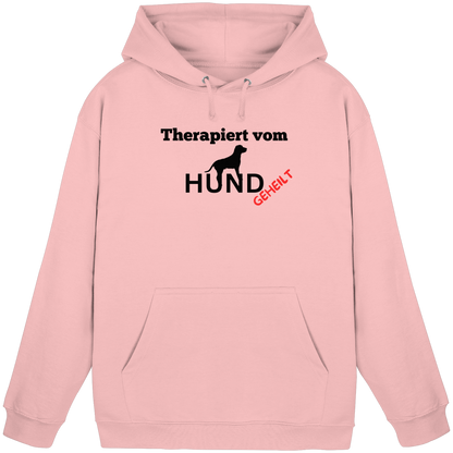 Therapiert vom Hund Premium Unisex Hoodie