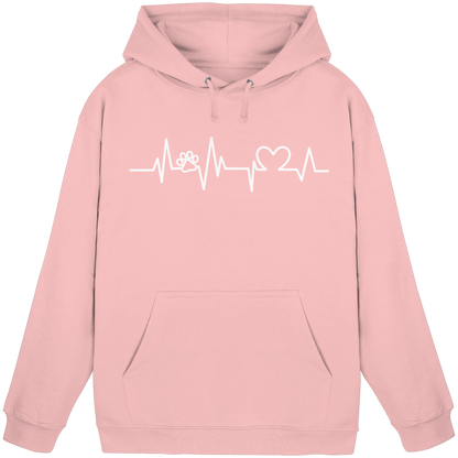Herzschlag Premium Unisex Hoodie
