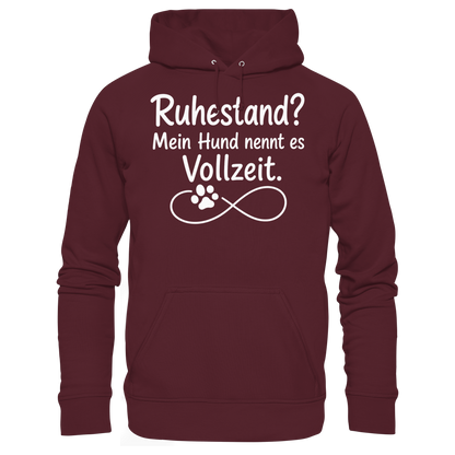 Mein Hund nennt es Vollzeit Unisex Hoodie