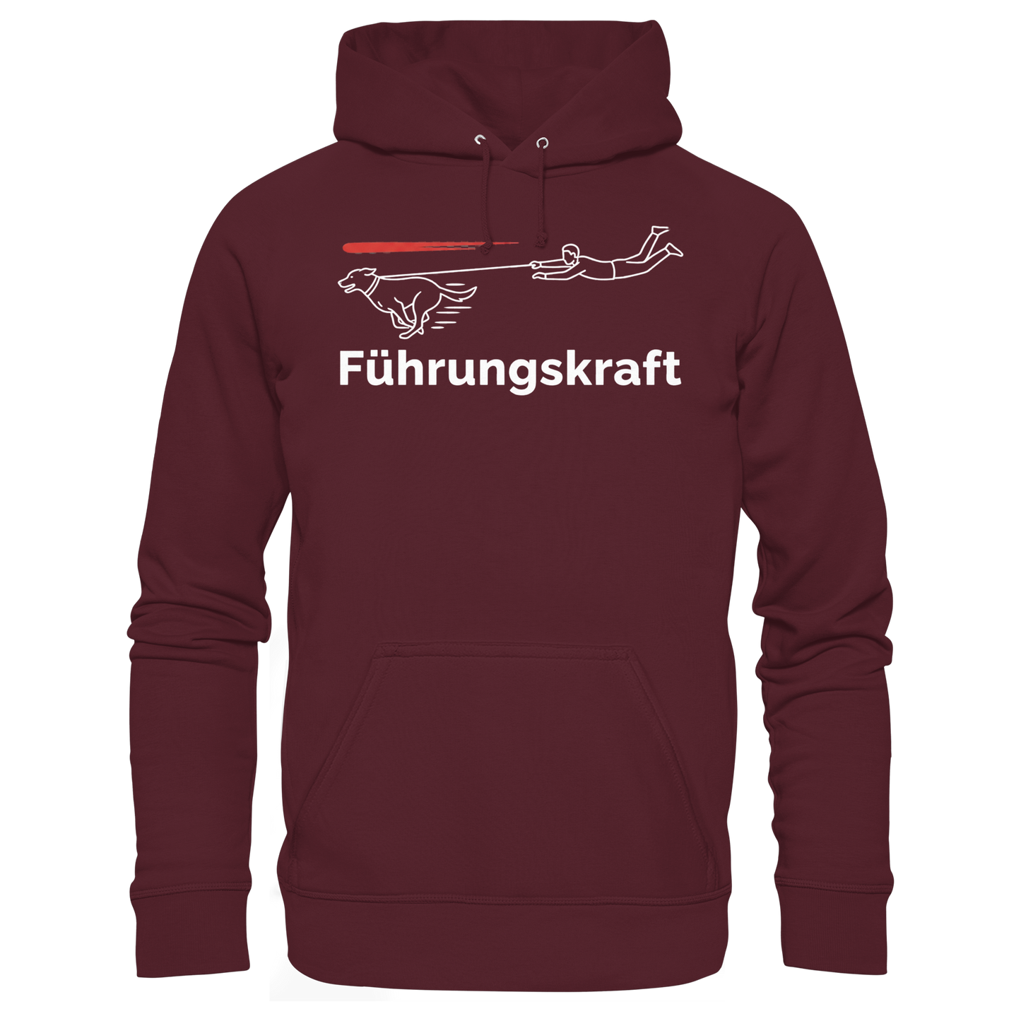 Premium Pfotenpoesie  Unisex Hoodie Führungskraft