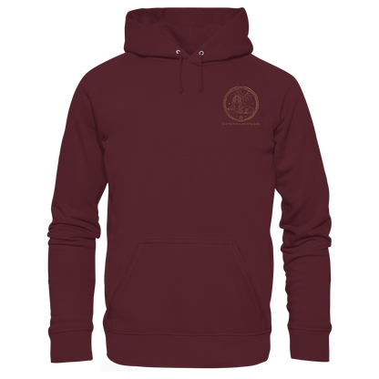 Guided by the Moon, Protected by My Dog Premium Unisex Hoodie
