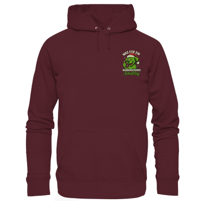Was für ein wunderschöner Scheißtag Premium Unisex Hoodie