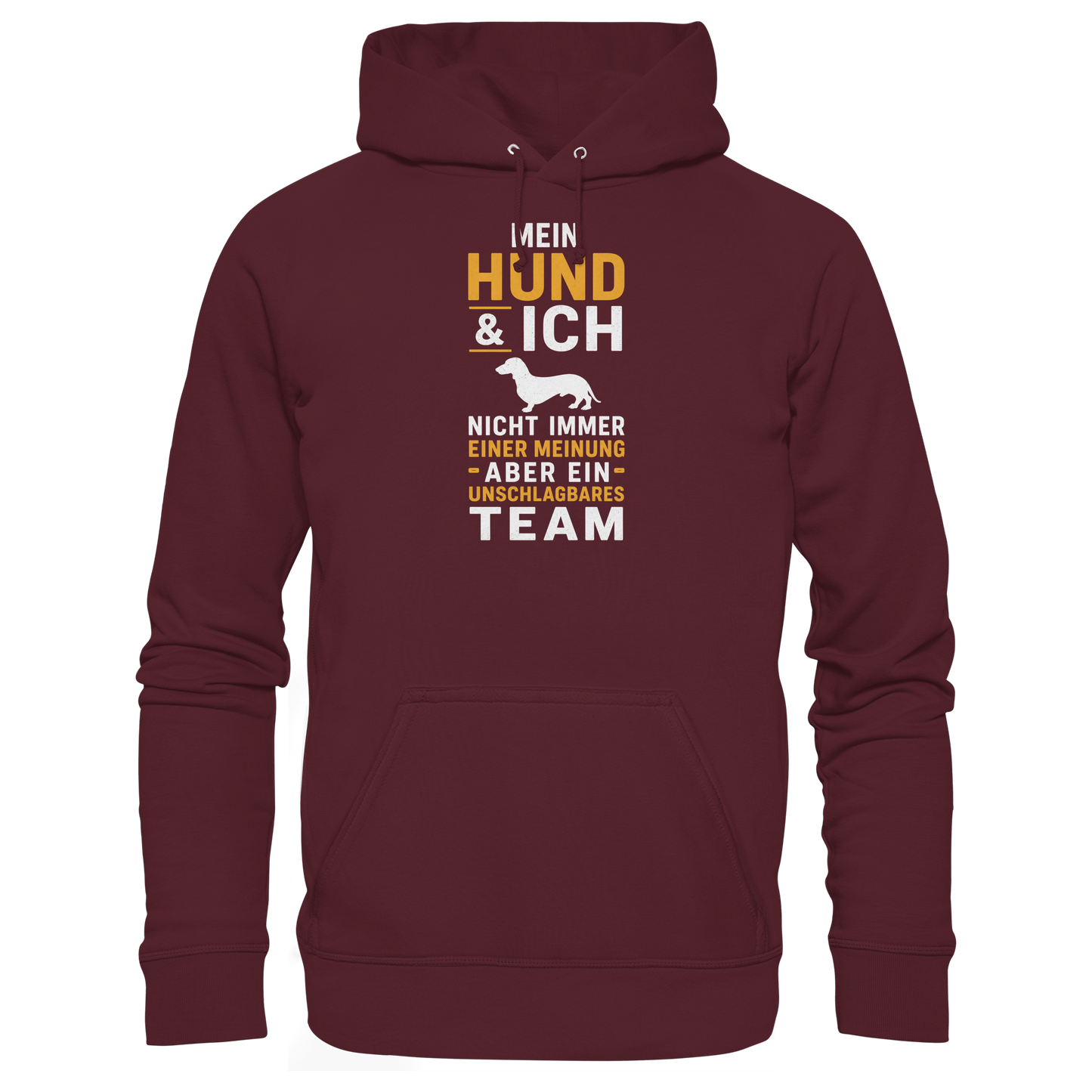 Mein Hund Und Ich Unisex Hoodie