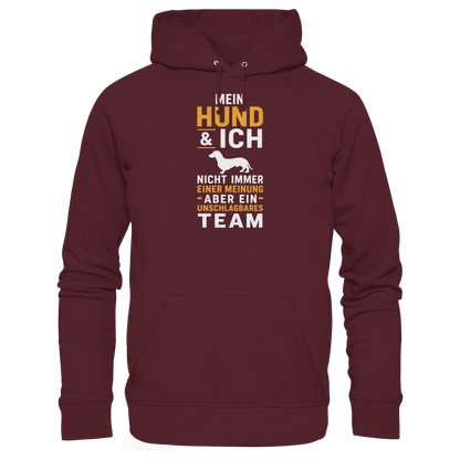 Mein Hund Und Ich Unisex Hoodie