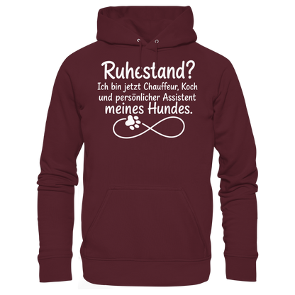 Früher Chef. Heute Leckerli-Beauftragter Unisex Hoodie