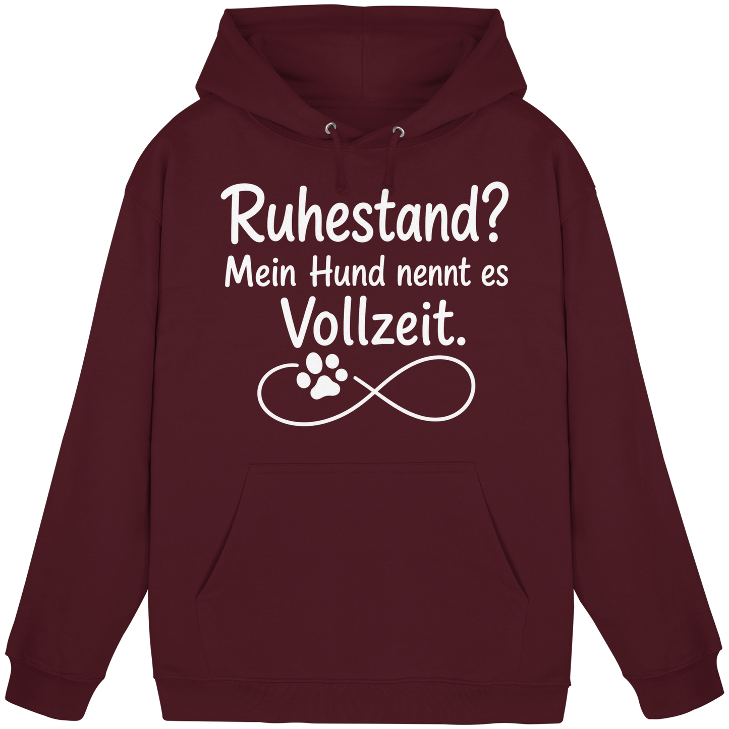Mein Hund nennt es Vollzeit Unisex Hoodie