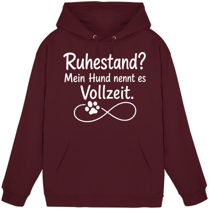 Mein Hund nennt es Vollzeit Unisex Hoodie