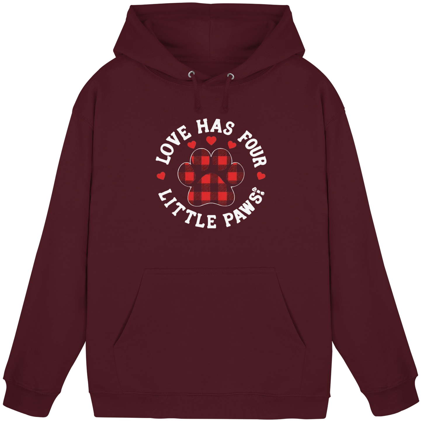 Premium Pfotenpoesie Hoodie Love has Four Little Paws