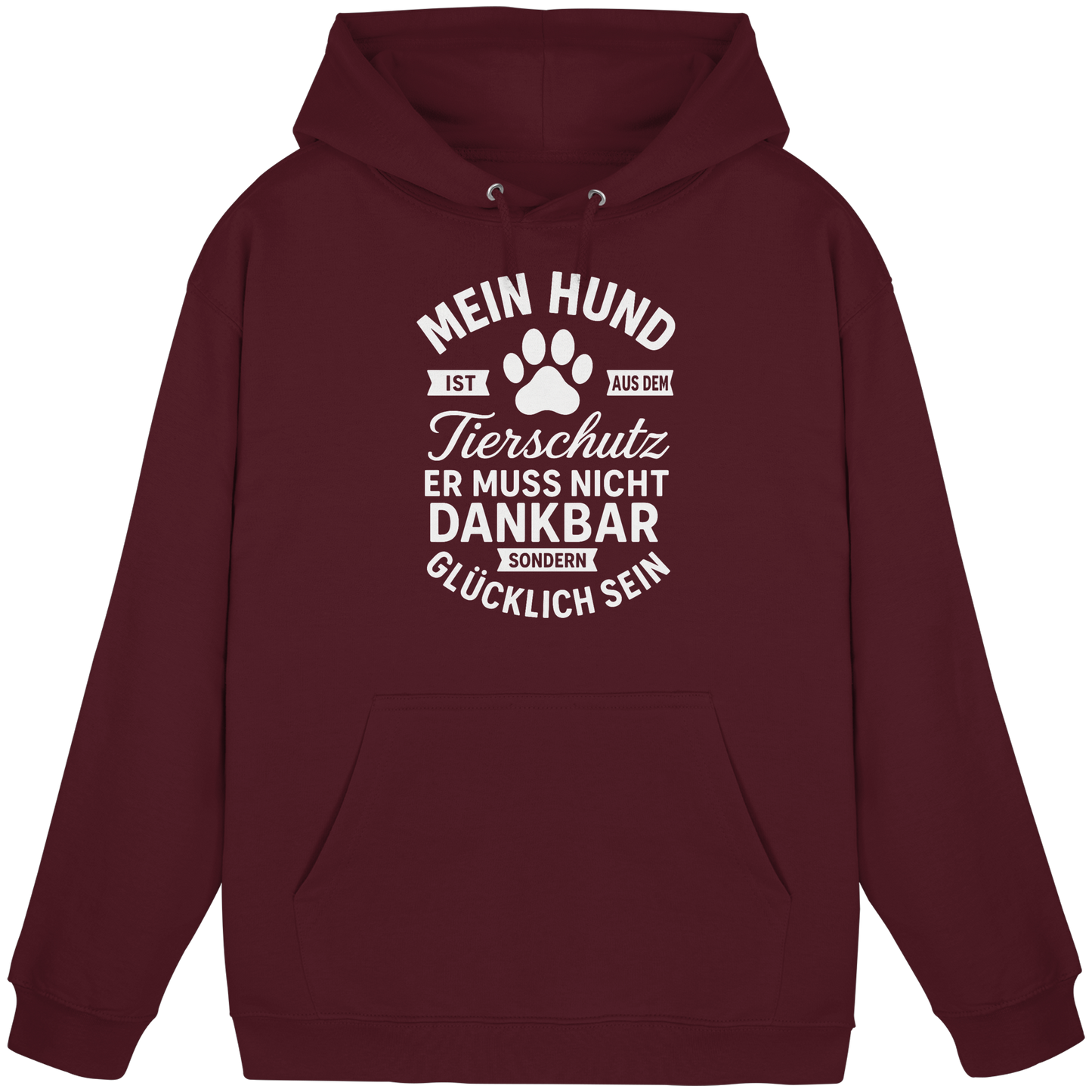 Premium Pfotenpoesie Unisex Hoodie Tierschtz