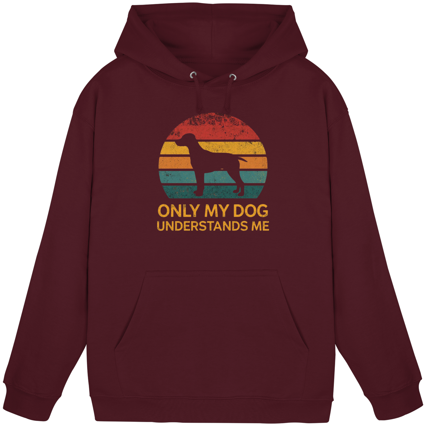 Premium Pfotenpoesie Hoodie Only My Dog Understands Me