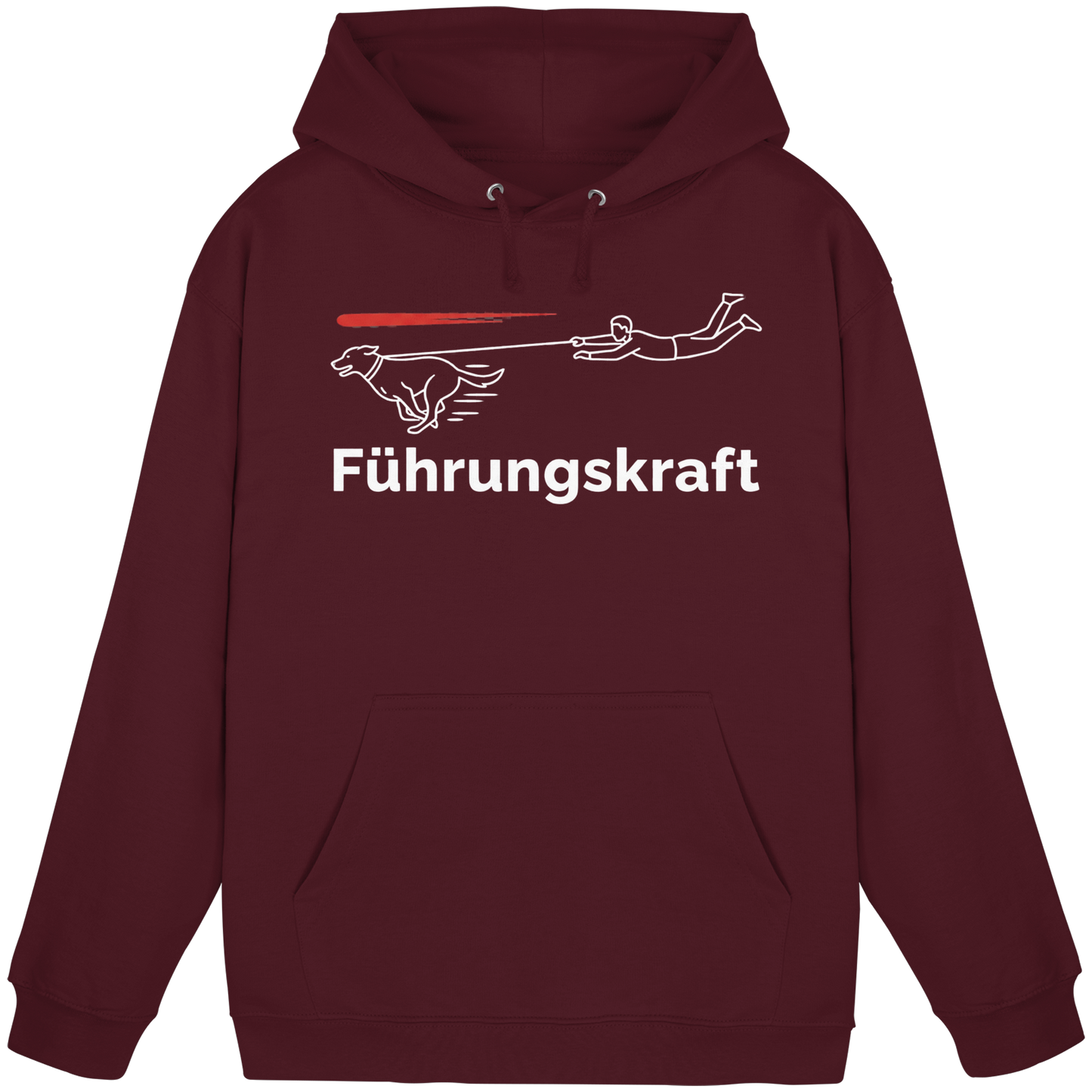 Premium Pfotenpoesie  Unisex Hoodie Führungskraft