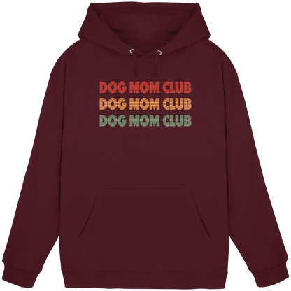 Dog Mom Club Premium Unisex Hoodie Pfotenpoesie