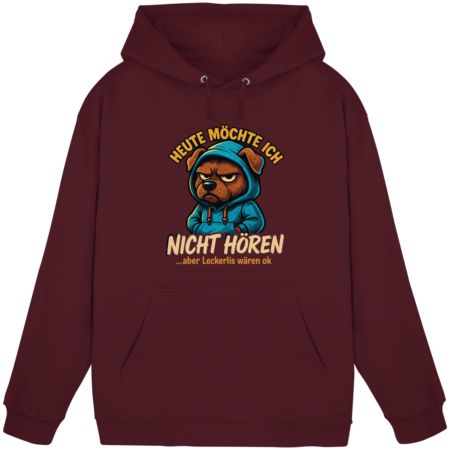 Heute Möchte Ich Nicht Hören Premium  Herren Hoodie