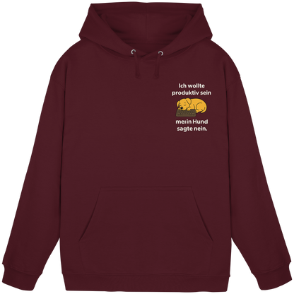 Ich wollte Produktiv sein Premium  Unisex Hoodie