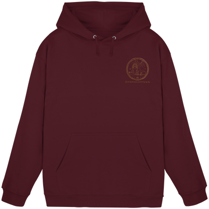 Guided by the Moon, Protected by My Dog Premium Unisex Hoodie