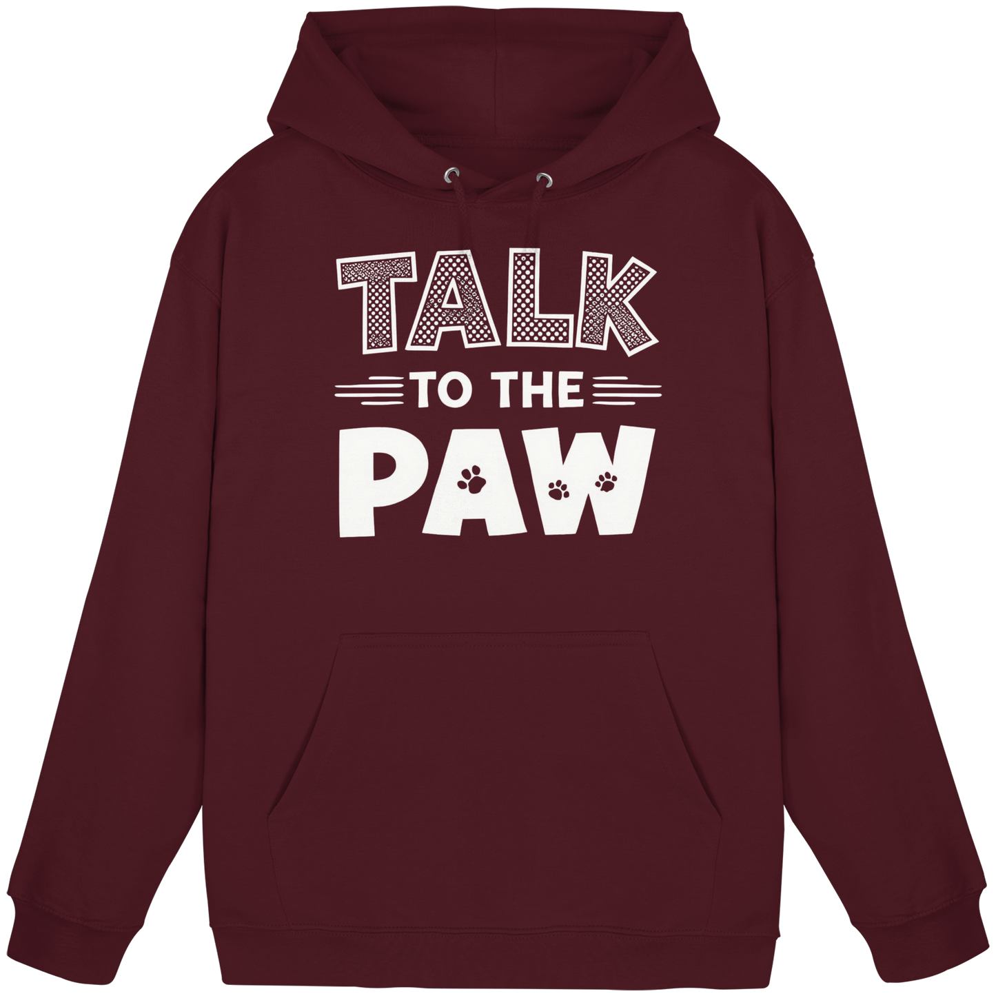 Premium Pfotenpoesie  Hoodie Talk To The Paw