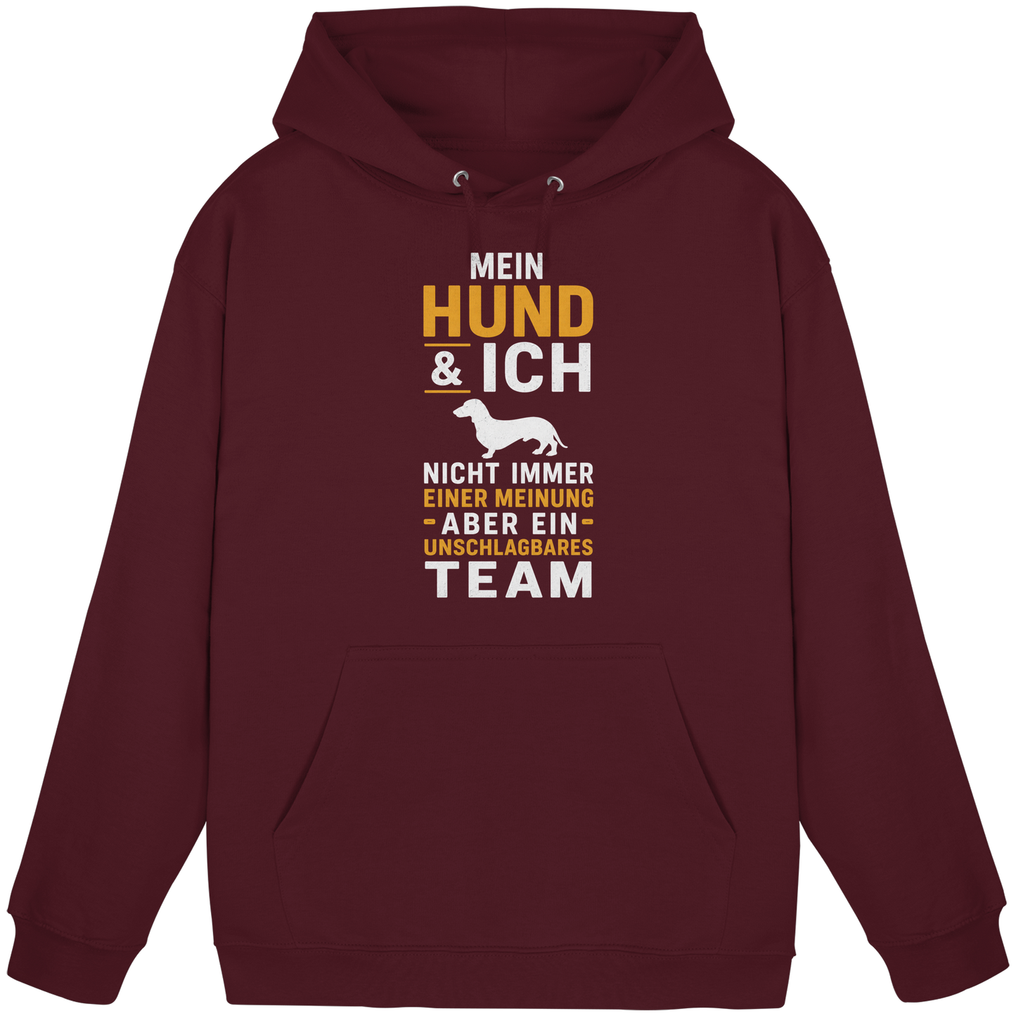 Mein Hund Und Ich Unisex Hoodie