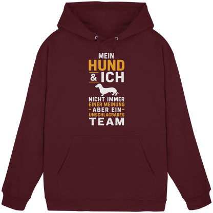 Mein Hund Und Ich Unisex Hoodie