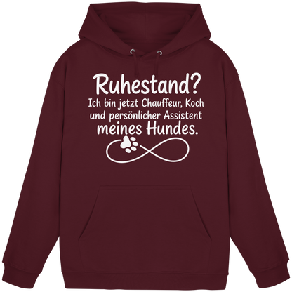 Früher Chef. Heute Leckerli-Beauftragter Unisex Hoodie