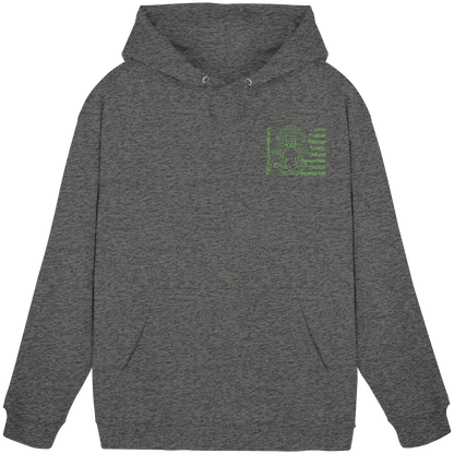 meditierender Hund Premium Unisex Hoodie