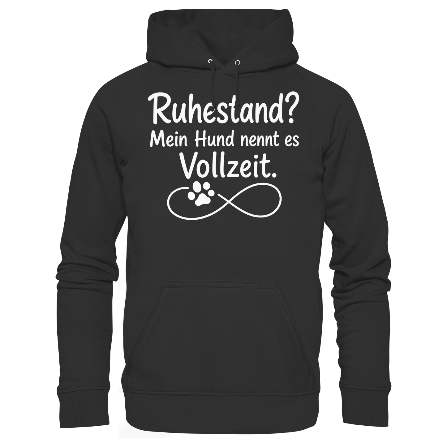 Mein Hund nennt es Vollzeit Unisex Hoodie