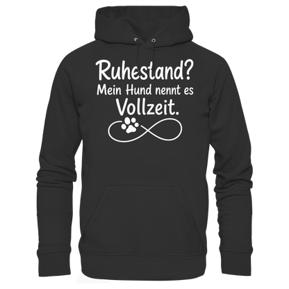 Mein Hund nennt es Vollzeit Unisex Hoodie